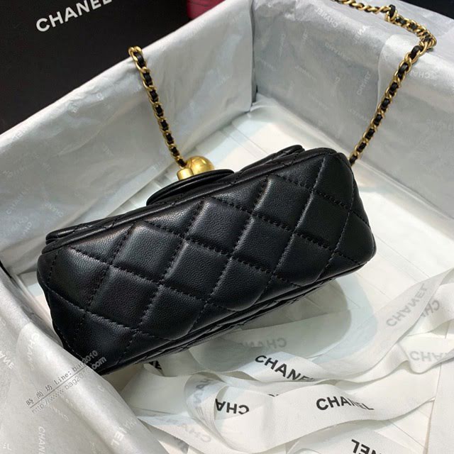 Chanel女包 1786黑色 Chanel2020新款單肩腋下包 Chanel鏈條單肩斜挎小號包  djc3996